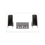 [Nexus:syscom] 1 - Kit de Bajada de Cables Para Charola Tipo Escalerilla, Con Control de Radio de Curvatura, Fabricado en Nylon 6.6, Color Negro CMW-KIT imagen 1