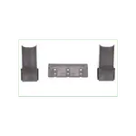 [Nexus:syscom] 4 - Kit de Bajada de Cables Para Charola Tipo Escalerilla, Con Control de Radio de Curvatura, Fabricado en Nylon 6.6, Color Negro CMW-KIT imagen 4