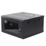 [Nexus:syscom] 4 - Gabinete de Pared con Puerta de Cristal Templado, 635 mm de Profundidad, 6U Rack de 19 in, Acero Reforzado SR-1906-GN2G imagen 4
