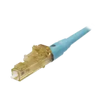 [Nexus:syscom] 1 - Conector de Fibra Óptica LC Simplex OptiCam, Multimodo 50/125 OM3/OM4, Pre-pulido, Color Aqua FLCSMCXAQY imagen 1