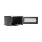 [Nexus:syscom] 3 - Gabinetes PRECISION, Con Puerta Perforada, de 19in, 6UR, 450mm de Profundidad, Color Negro PSTC-06-645-BDP imagen 3