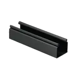 [Nexus:syscom] 1 - Canaleta FiberRunner™ 2X2 sin Tapa, de PVC Rígido, Sin Orificios de Montaje, Color Negro, 1.8 m de Largo HS2X2BL6NM imagen 1