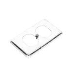 [Nexus:syscom] 3 - Tapa Metálica 4"X2"/ Para tomacorriente Duplex. HUB-864 imagen 3