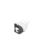 [Nexus:syscom] 4 - Jack Ultramax Cat5e, UTP, Montaje Híbrido en Placa de Pared (Plano y Angulado), Color Negro, Punch Down U5-H01NS imagen 4