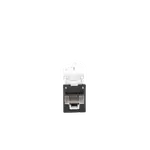 [Nexus:syscom] 5 - Jack Ultramax Cat5e, UTP, Montaje Híbrido en Placa de Pared (Plano y Angulado), Color Negro, Punch Down U5-H01NS imagen 5