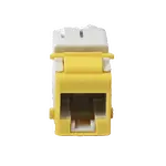 [Nexus:syscom] 1 - Jack Ultramax Cat6, UTP, Tipo Keystone, Color Amarillo, Punch Down U6-K05NS imagen 1