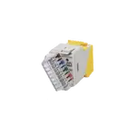 [Nexus:syscom] 4 - Jack Ultramax Cat6, UTP, Tipo Keystone, Color Amarillo, Punch Down U6-K05NS imagen 4