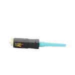 [Nexus:syscom] 2 - Conector de Fibra Óptica SC Simplex OptiCam, Multimodo 50/125 OM3/OM4, Pre-pulido, Color Aqua FSC2MCXAQ imagen 2