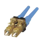 [Nexus:syscom] 1 - Conector de Fibra Óptica LC Duplex OptiCam, Monomodo 9/125 OS2, Pre-pulido, Color Azul FLCDSCBUY imagen 1