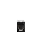 [Nexus:syscom] 5 - Jack Ultramax Cat6a, Utp, Montaje Híbrido en Placa de Pared (Plano y Angulado), Color Negro, Punch Down U6A-H01NS imagen 5
