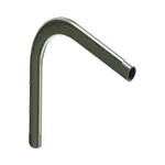 [Nexus:syscom] 1 - Codo de 90° de 1 1/4" (32mm) pared gruesa con rosca galvanizado etiqueta amarilla CATU-3725 imagen 1