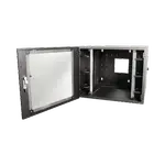 [Nexus:syscom] 1 - Gabinete de Pared Estándar de 19in, Abatible, de 12 UR, 610 mm de Profundidad, Color Negro WC2-P101-12 imagen 1
