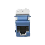 [Nexus:syscom] 1 - Jack UltraMAX Cat5e, UTP, Tipo Keystone, Color Azul, Punch Down U5-K06NS imagen 1