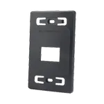 [Nexus:syscom] 3 - Placa de Pared Modular MAX, de 2 Salida, Color Negro MX-FP-S-02-01 imagen 3