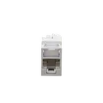 [Nexus:syscom] 2 - Jack Ultramax Cat5e, UTP, Montaje Híbrido en Placa de Pared (Plano y Angulado), Color Gris, Punch Down U5-H04NS imagen 2