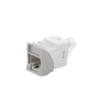 [Nexus:syscom] 4 - Jack Ultramax Cat5e, UTP, Montaje Híbrido en Placa de Pared (Plano y Angulado), Color Gris, Punch Down U5-H04NS imagen 4