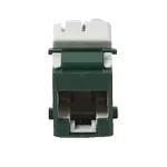 [Nexus:syscom] 1 - Jack Ultramax Cat6, UTP, Tipo Keystone, Color Verde, Punch Down U6-K07NS imagen 1