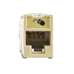 [Nexus:syscom] 1 - Jack Ultramax Cat6A, UTP, Montaje Híbrido en Placa de Pared (Plano y Angulado), Color Marfil, Punch Down U6A-H20NS imagen 1
