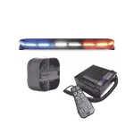 [Nexus:syscom] 1 - Kit de Sirena, Bocina y Torreta de 47", Serie 16 con 300 LEDs, Dual Color, Frente: Rojo/Blanco, Azul/Blanco, Trasero: Rojo/Ámbar, Azul/Ámbar 16TR47KIT300 imagen 1