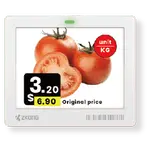 [Nexus:syscom] 1 - Etiqueta Electrónica de Estante ESL 4.2 Pulgadas / Pantalla EPD Matriz de Puntos 400x300 píxeles / 4 Colores (Negro, Blanco, Rojo, Amarillo) / BLE 5.1 con Encriptación AES-128 / Batería 5 Años / NFC Opcional / Cloud Mana ZKC42B imagen 1