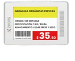 [Nexus:syscom] 1 - Etiqueta Electrónica de Estantería ESL 1.8 Pulgadas / Pantalla EPD a Color 224x168 píxeles / 4 Colores (Negro, Blanco, Rojo, Amarillo) / Batería 5 Años / Bluetooth LE 5.1 / Gestión en la Nube / NFC / CE ROHS FCC ZKC18B imagen 1
