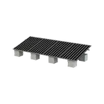 [Nexus:syscom] 1 - Kit Montaje para 4 Módulos de 30-35 mm espesor / Riel No.8 / Vel. de Viento Máx. 136km/h / Ajustable 20° a 45° / 5400mm Longitud VEKTOR8R imagen 1
