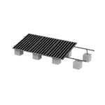 [Nexus:syscom] 2 - Kit Montaje para 4 Módulos de 30-35 mm espesor / Riel No.8 / Vel. de Viento Máx. 136km/h / Ajustable 20° a 45° / 5400mm Longitud VEKTOR8R imagen 2