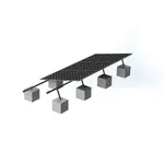 [Nexus:syscom] 3 - Kit Montaje para 4 Módulos de 30-35 mm espesor / Riel No.8 / Vel. de Viento Máx. 136km/h / Ajustable 20° a 45° / 5400mm Longitud VEKTOR8R imagen 3