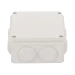 [Nexus:syscom] 1 - Caja Derivación-Conexión de Plástico (100 X 100 X 54 mm) con 7 Glándulas de Goma. Para Instalaciones Comerciales, Residenciales e Industriales. Incluye Tornillería para su Tapa. PST-1010-ER imagen 1