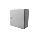[Nexus:syscom] 3 - Gabinete de Acero IP66 Uso en Intemperie (400 x 400 x 200 mm) con Placa Trasera Interior de Metal y Compuerta Inferior Atornillable (Incluye Chapa y Llave T). PST-4040-20A imagen 3