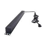 [Nexus:syscom] 2 - Unidad de Distribución de Energía (PDU) / 14 Tomas / 125 V / Montaje Vertical / Cable 1.90 m (6.2 ft) / Gabinete 650 mm (25.6 in) de Ancho LP-PDU-14C-125V imagen 2