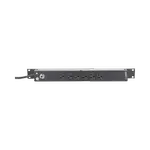 [Nexus:syscom] 1 - Multicontacto Horizontal (PDU) de 6 Contactos (NEMA 5-15R) Rack 19" 1UR. Voltaje Entrada/Salida: 120Vca/15A HTCM1U6C imagen 1