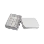 [Nexus:syscom] 1 - Gabinete de Plástico IP55 (190 X 240 X 95 mm). Protección EMI. Para Instalaciones Comerciales, Residenciales e Industriales. Incluye Tornillería para su Tapa. PST-1924-E imagen 1