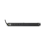 [Nexus:syscom] 1 - Multicontacto Horizontal (PDU) de 8 Contactos (NEMA 5-15R) Rack 19" 1UR. Voltaje Entrada/Salida: 120Vca/15A HTCM-1U imagen 1