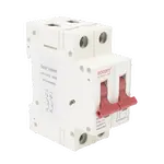[Nexus:syscom] 1 - Protección Térmica/ Interrupción 2P,  63 A,  Corriente Directa  800 Vcc para Aplicación Fotovoltaica Montaje Riel DIN FPV632PC63 imagen 1