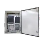 [Nexus:syscom] 5 - Gabinete de Acero IP66 Uso en Intemperie (500 x 700 x 250 mm) con Placa Trasera Interior Metálica y Compuerta Inferior Atornillable (Incluye Chapa y Llave T). PST-5070-25A imagen 5