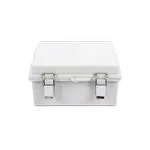 [Nexus:syscom] 1 - Gabinete de Plástico ABS, Uso en Intemperie IP66 (170 x 220 x 110 mm) Cierre por broche Inoxidable y Permite Cerrado con Candado y Llave (Perno 5mm) No Incluido PST-1722-11E imagen 1