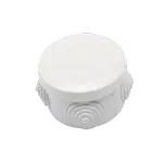[Nexus:syscom] 1 - Caja Derivación-Conexión de Plástico Circular con 4 Glándulas de Goma (70 diámetro X 48 alto mm). Para Instalaciones Comerciales,  Residenciales e Industriales. Cerrado a Presión. PST-C70-ER imagen 1