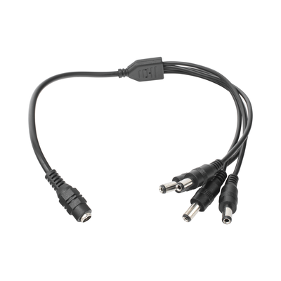 [Nexus:syscom] 1 - Cable con Conector Jack Hembra de 3.5 mm con 4 Salidas de Jack Macho (Divisor de Energía) / Tipo Pulpo / 4 Conectores Macho / 1 Conector Hembra / Jack de 3.5 mm JR-F52 imagen 1