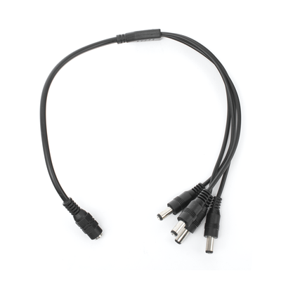 [Nexus:syscom] 2 - Cable con Conector Jack Hembra de 3.5 mm con 4 Salidas de Jack Macho (Divisor de Energía) / Tipo Pulpo / 4 Conectores Macho / 1 Conector Hembra / Jack de 3.5 mm JR-F52 imagen 2