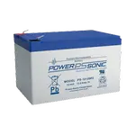 [Nexus:syscom] 1 - Batería 12V Recargable, 12AH, Para Respaldo, Tecnologías AGM/VRLA, 5 Años Vida Útil, Terminales tipo F2, Reconocida UL , Sin Mantenimiento, Sin Derrames PS-12120-F2 imagen 1