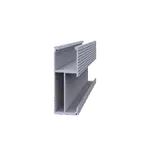 [Nexus:syscom] 1 - Riel 8 para montaje de módulos fotovoltaicos de aluminio anodizado de 2700mm. EPL-SR8-2700 imagen 1