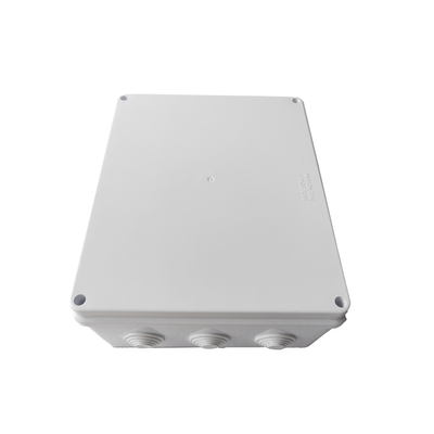[Nexus:syscom] 1 - Caja de Derivación-Conexión para Exterior IP65 con 12 Entradas / 300 x 250 x 120 mm / Sellado Seguro con Empaque + 4 Tornillos / Resiste Agua, Polvo y Sol Directo LP-WBX-300 imagen 1
