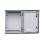 [Nexus:syscom] 4 - Gabinete de Poliéster IP65 Uso en Intemperie (300 x 400 x 200 mm) con Placa Trasera Interior de Plástico (Incluye Chapa y Llave). PST-3040-20P imagen 4