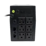[Nexus:syscom] 3 - UPS 800VA/480 W Línea Interactiva 120Vca / 6 tomas 5-15R (4 Respaldadas) / Regulación de Voltaje / Protección RJ45 LP800L imagen 3