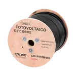 [Nexus:syscom] 1 - Carrete de 500 Metros / Cable Fotovoltaico Negro / 6mm² (10AWG) / Material COBRE /  2000 Vcc CBL-PV-10B/500 imagen 1