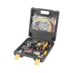 [Nexus:syscom] 3 - Manómetro de 4 vías con Accesorios para Gas refrigerante  R410A/ R32/ R134A/R22 PSTH08002 imagen 3