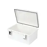 [Nexus:syscom] 1 - Gabinete de Plástico ABS, Uso en Intemperie IP66 (190 x 290 x 140 mm) cierre por broche Inoxidable y Permite Cerrado con Candado y Llave (Perno 5mm) No Incluido PST-1929-14E imagen 1