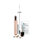 [Nexus:syscom] 1 - Kit de Pararrayo para Torre o Poste tipo Dipolo Corona con Electrodo y Accesorios de instalación. KIT-DIPOLO-T imagen 1