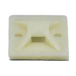 [Nexus:syscom] 1 - Montaje-Sujetador Adhesivo STRONGHOLD de 4 Vías de 1" x 1" x 1/4", Color Natural,  Nylon 6.6 Retardante de Llamas V-2, Paquete de 100pz SMP16A-C imagen 1